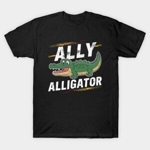 Reptile Pride Month Lgbt Ally Alligator T-shirt